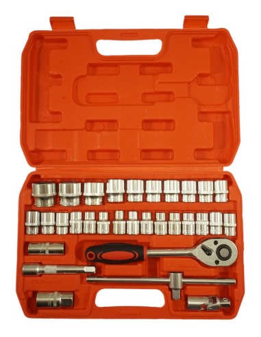Zestaw Kluczy Nasadowych 1/2" 8-32Mm Cv 32Szt
