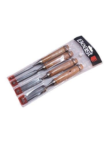 Dłuta Stolarskie Z Drewnianym Uchwytem 6­, 12­, 18, 24 Mm