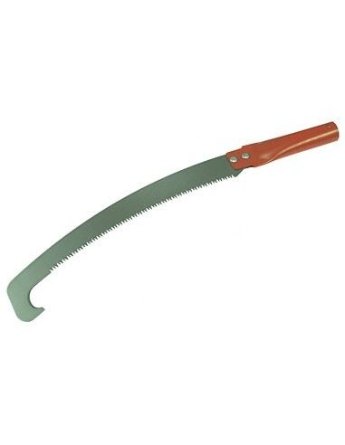 Piła Ręczna Ogrodnicza Do Drzewa Gałęzi 370Mm Twarda Ostra Z Hakiem Na Kij