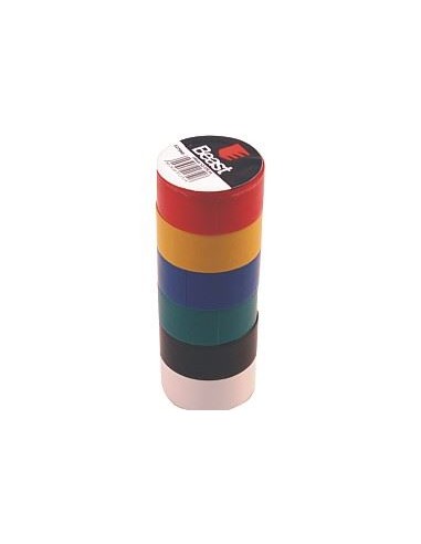 Taśma Izolacyjna Kolorowa 19Mm X 5M 6 Sztuk