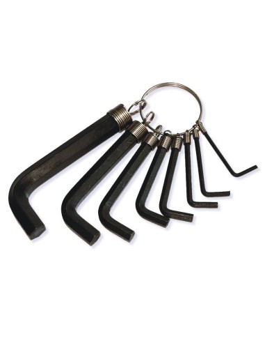 Klucze Imbusowe 2-10 Mm 8 Sztuk