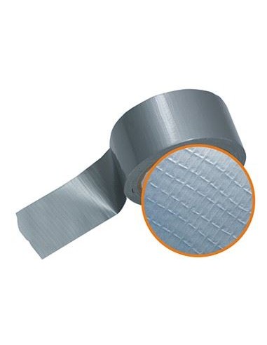 Taśma Naprawcza Zbrojona Mocna Duct Tape 50Mm 10M Szara Srebrna Tkaninowa