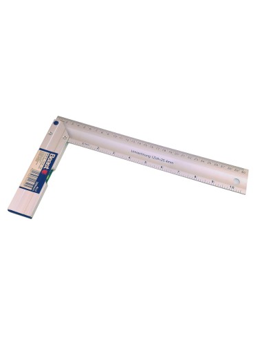 Kątownik Aluminiowy Z Poziomicą 300 Mm