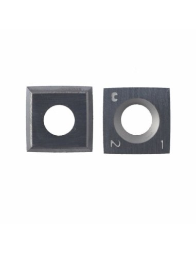 PŁYTKA HM 14,0X14,0X2,0MM HC35, D°6,4 FAZA 30 R°150 PŁYTKI WYMIENNE CZTEROOSTRZOWE, KWADRATOWE - JEDNOOTWOROWE, Z FAZĄ, R50 - 15