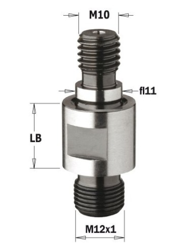 UCHWYT S°M10/11X4 LB°25 RH, 506 ADAPTER