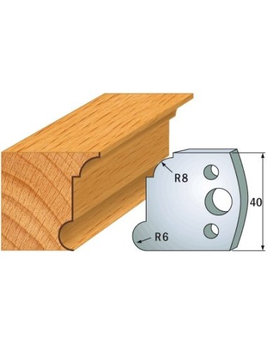 PARA NOŻY HSS 40X4 MM, 690 | 691.053 NOŻE PROFILOWE I OGRANICZNIKI