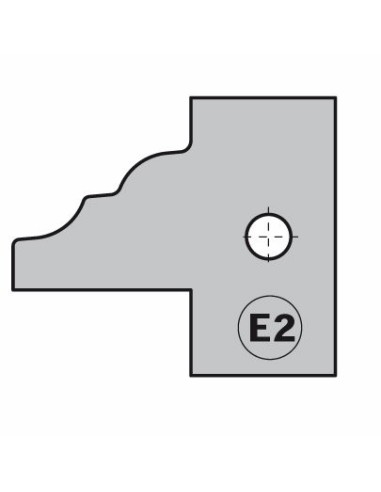 PARA NOŻYKÓW TYP E2, (25X29,8X2) DO 694.015 695.015_PŁYTKI WYMIENNE