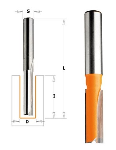 FREZ HM D°8 I°31,7 L°60, S°6 7 | 8 | 911 | 12 FREZY PROSTE VHM