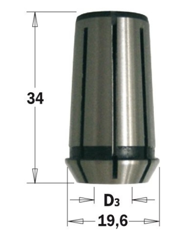 TULEJA D3°12,7, POD CMT DEWALT METABO FEIN FELISATTI 796.8 | 9 TULEJE DO FREZAREK