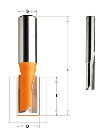 FREZ HM D°2 I°4 S°6,35, L°38 7 | 8 | 911 | 12 FREZY PROSTE VHM