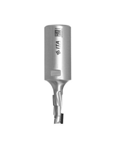 FREZDIA Z1+1 D°10 I° 25 L° 95 S°25X50, RH 3PCD+1HM H2,5 3SPIRALE KORPUS:STAL DTA Z1+1