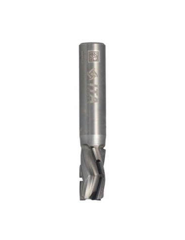 FREZDIA Z3+1 D°12 I° 22 L° 70 S°12X40, RH (8+1)PCD H2,5 3SPIRALE KORPUS:DENSIMET NEGATYW DTE Z3+1 NESTING