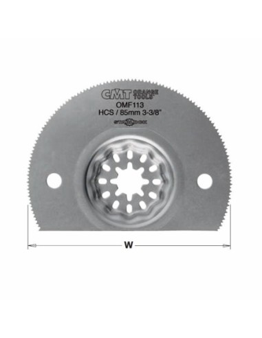 BRZESZCZOT OSCYLACYJNY W°85, K° 0,8 TS° 1,5 TPI°17 5  SZT.. STARLOCK BRZESZCZOT OSCYLACYJNY PROMIENIOWY DO MATERIAŁÓW MIĘKKICH 8