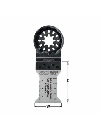 BRZESZCZOT OSCYLACYJNY W°35, I°50 TS° 1,4 TPI°18 1  SZT.. STARLOCK BRZESZCZOT OSCYLACYJNY 35 MM DO CIĘCIA WGŁĘBNEGO W DREWNIE