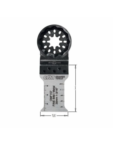 BRZESZCZOT OSCYLACYJNY W°30, I°50 TS° 1,2 TPI°21 5  SZT.. STARLOCK BRZESZCZOT OSCYLACYJNY 30 MM DO PRECYZYJNEGO CIĘCIA W W METAL
