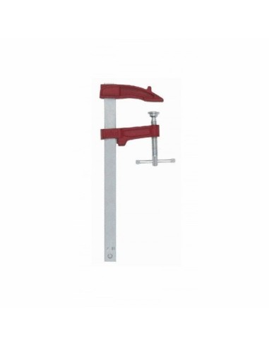 ŚCISK ŚLUSARSKI ŚRUBOWY PIHER M-15 CM, MAX. SIŁA NACISKU 400 KG, RAMIĘ 7 CM, SZYNA 18X7MM, RĘKOJEŚĆ T ŚCISKI ŚLUSARSKIE ŚRUBOWE