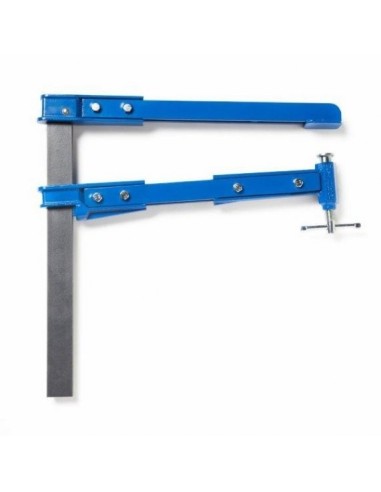ŚCISK ŚRUBOWY TŁOKOWY PIHER 50 K-30 CM, MAX. SIŁA NACISKU 150 KG , RAMIĘ 50 CM, SZYNA 40X10 MM, RĘKOJEŚĆ T ŚCISKI ŚRUBOWE TŁOKOW