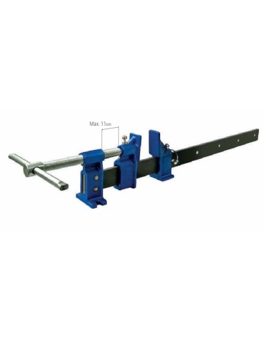 ŚCISK RAMOWY DO KLEJENIA PIHER H-200 CM, MAX. SIŁA NACISKU 2500 KG, RAMIĘ 6 CM, SZYNA 40X10 MM ŚCISKI RAMOWE DO KLEJENIA MODEL H