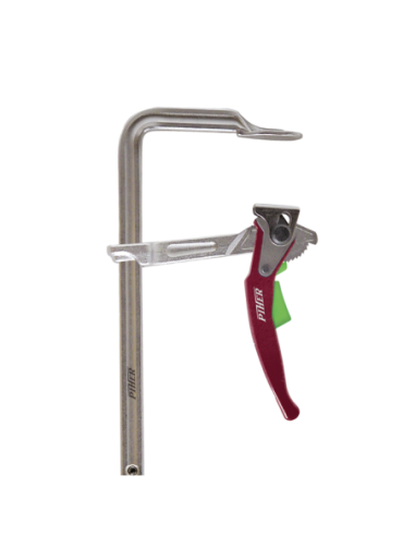 ŚCISK DŹWIGNIOWY PIHER PAL 50 CM, MAX. SIŁA NACISKU 550 KG, RAMIĘ 12 CM, SZYNA 25,5X12 MM ŚCISKI DŹWIGNIOWE MODEL PAL