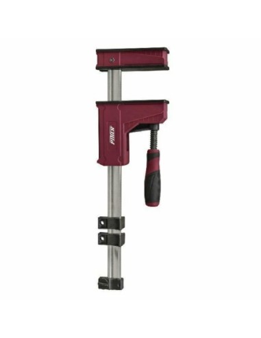 ŚCISK PEŁNOPOWIERZCHNIOWY PRL 95-60 CM, MAX. SIŁA NACISKU 500 KG, RAMIĘ 9,5 CM, SZYNA 29X9 MM ŚCISKI PEŁNOPOWIERZCHNIOWE MODEL P