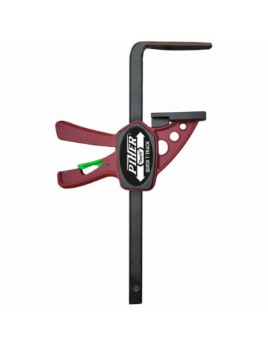 ZESTAW 2 SZT. ŚCISK STOŁOWY QUICK 22 CM, DO SZYNY, LISTWY PROWADZĄCEJ , MAX. SIŁA NACISKU 60 KG , RAMIĘ 7 CM, SZYNA 13,9X4,4 MM