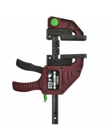 ŚCISK STOLARSKI MAXI QUICK 60CM, MAX. SIŁA NACISKU 300 KG , RAMIĘ 9,4 CM, SZYNA 20X5 MM ŚCISKI STOLARSKIE JEDNORĘCZNE MODEL MAXI