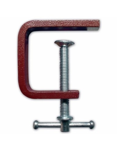 ŚCISK TYPU G 3 CM, PŁASKOWNIK STALOWY 16X6 MM ŚCISKI STOLARSKIE Z PŁASKĄ SZCZĘKĄ MODEL G