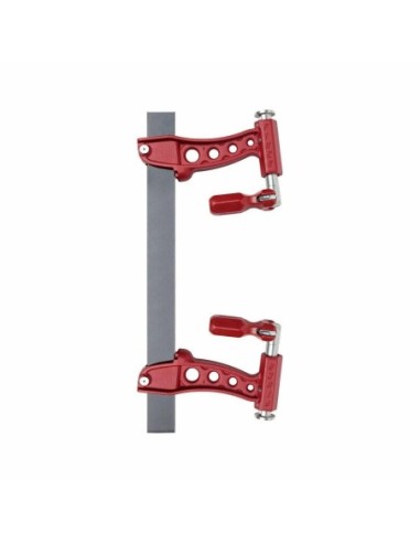 ŚCISK STOLARSKI MAXIPRESS ODWRÓCONY R250, MAX. SIŁA NACISKU 1000 KG , RAMIĘ 16 CM, SZYNA 40X10 MM ŚCISKI ŚRUBOWE TŁOKOWE ODWRÓCO