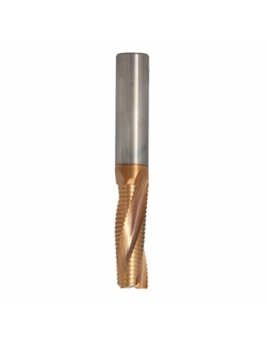 FREZ VHM Z3 D°12 I°35 L°80 S°12 RH, ZGRUBNY POZYTYW POLEROWANY ROWEK, POWŁOKA TISIN 195|SF01.TR POWŁOKA TISIN