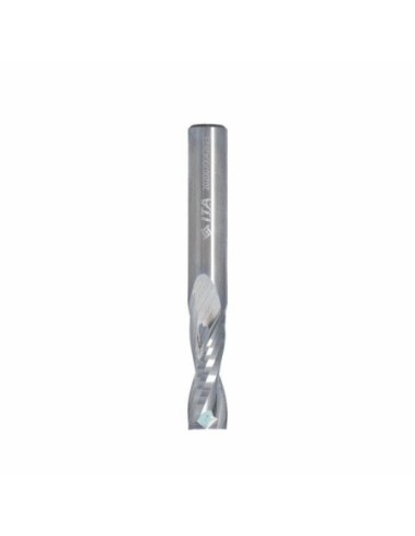 FREZ VHM Z2 D°8 I°22 L°60 S°8 RH, WYK. POZYTYW POLEROWANY ROWEK ALUMINIUM I TWORZYWA  SZT.UCZNE 186RA | SQ01 POZYTYW