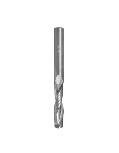 FREZ VHM Z2 D°8 I°35 L°80 S°8 RH WYK., POZYTYW POLEROWANY ROWEK ALUMINIUM I TWORZYWA  SZT.UCZNE 186RA | SQ01 POZYTYW