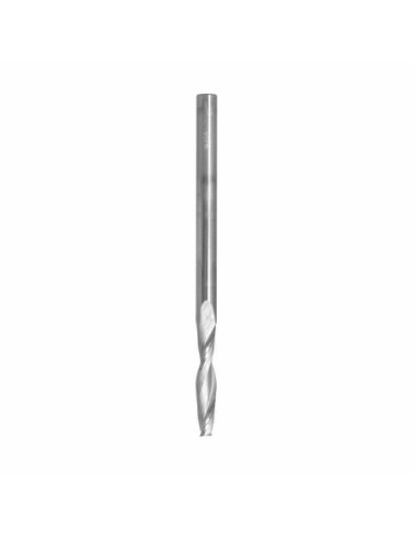 FREZ VHM Z2 D°8 I°40 L°130 S°8 RH WYK. , POZYTYW POLEROWANY ROWEK ALUMINIUM I TWORZYWA  SZT.UCZNE 186RA | SQ01 POZYTYW