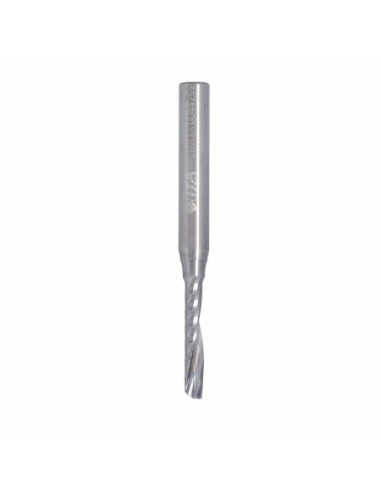 FREZ VHM Z1 D°4 I°22 L°60 S°6 RH, WYK. POZYTYW S°°ŁAGODNY KĄT SPIRALI PLEXI 198RPS | ST28 MINIMALNY KĄT POZYTYW