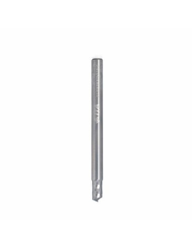 FREZ VHM Z1 D°5 I°06 L°60 S°6 RH, WYK. POZYTYW DO PLEXI S°°ŁAGODNY KĄT SPIRALI 198RPS | ST28 MINIMALNY KĄT POZYTYW