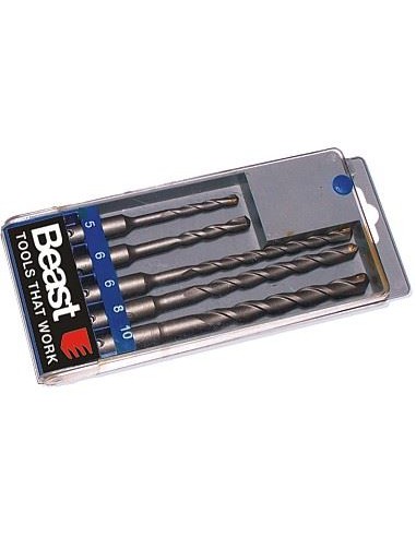 Wiertła Sds Plus Do Betonu 5-6-8-10, 2X110 + 3X160 Mm, 5 Szt