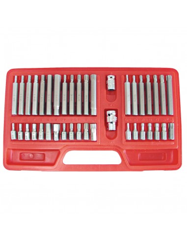 ZESTAW KOŃCÓWEK CV T20T55, M5M12, HEX 412   SZT.40