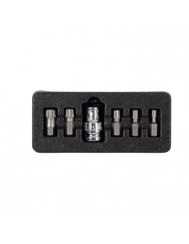 ZESTAW KOŃCÓWEK SPLINE M5M12, 6 SZT., S2 PROLINE