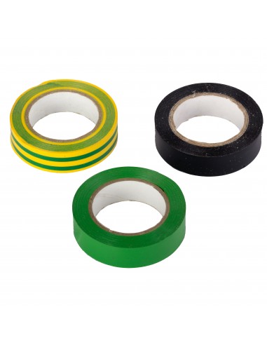 TAŚMA IZOLACYJNA PCW 15*0,15MM, DŁ=10M CZARNA (DO 1KV) 1SZT.