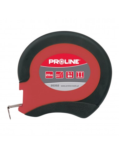 MIARA 30M*13MM TAŚMA STALOWA POKR.NYL.OBUD.ZAMKN. PROLINE,CE