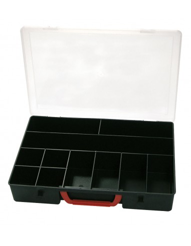 PUDEŁKO PLASTIKOWE 305*220*50MM, 10 PRZEGRÓD