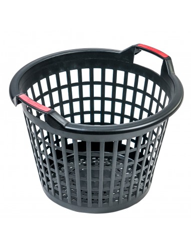 KOSZ AŻUROWY ECO 25L CZARNY (420*285MM WYS.290MM)