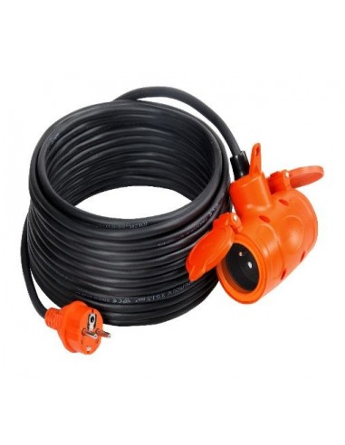 PRZEDŁUŻACZ ELEKTRYCZNY RR PS200G IP44|3*1.5|30M 2GS CE