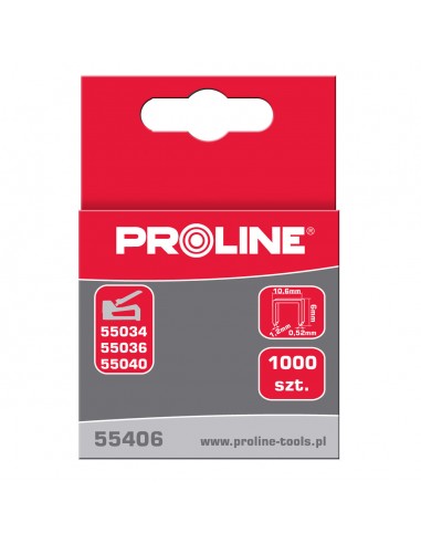 ZSZYWKI TYP G|11, 12MM, 10,6*1,2MM, 1000 SZT, PROLINE