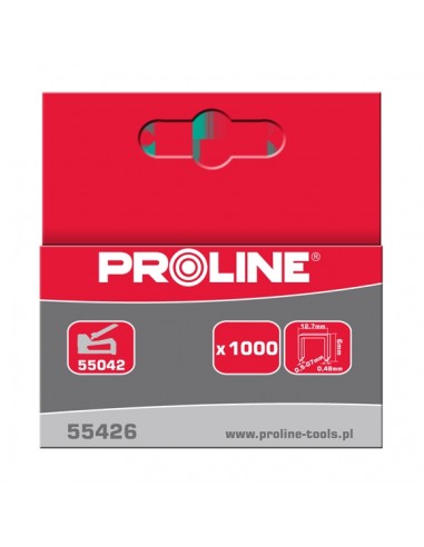 ZSZYWKI TYP R|50, 8MM, 12,7*0,7MM, 1000 SZT, PROLINE