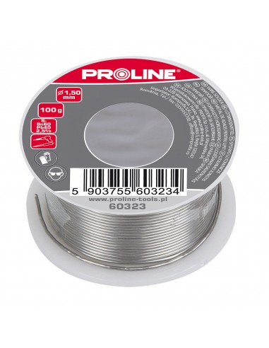 SPOIWO LUT. 60|40|2.5% FI=1,00MM SZPULA 100G BLISTER PROLINE