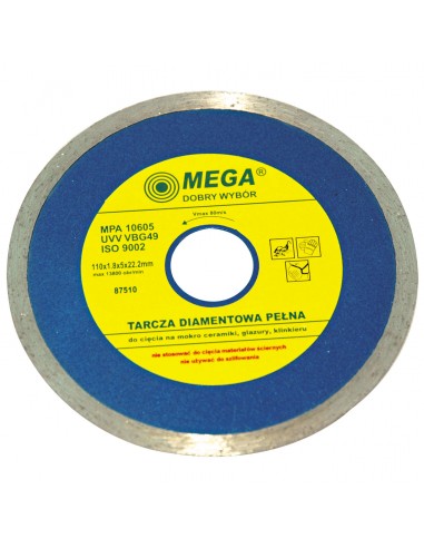 TARCZA DIAMENTOWA PEŁNA (MAT.BUD) 230*2.4*5.0*22.2