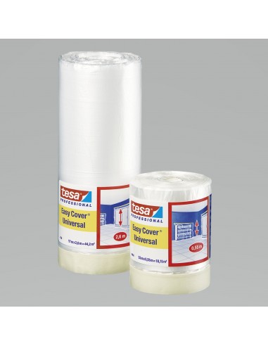 FOLIA ANTYCHLAP Z TAŚMĄ MALAR.EASYCOVER UNIVERSAL 17M2600MM