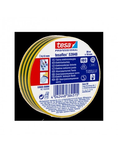 TAŚMA ELEKTROIZOL.7000V PCW 20M19MM CZARNA (H5394855)