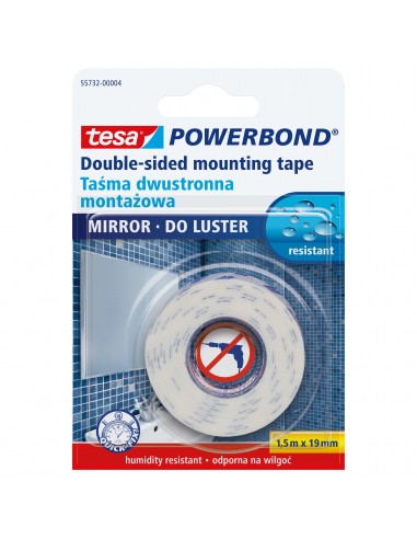 TAŚMA MONTAŻ.POWERBOND SZ.19MM DŁ.1,5M DO LUSTER(H6695206)