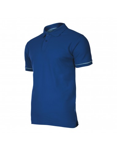 KOSZULKA POLO, 220 G, GRANATOWA,  M, CE, PSB